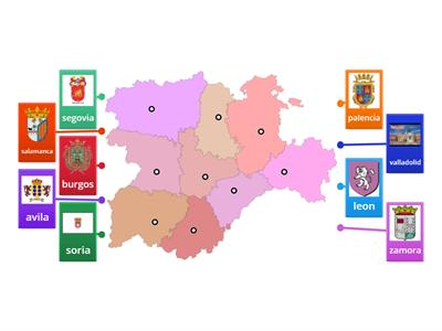 Mapa de comunidades autonomas Recursos didácticos