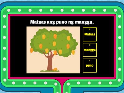 Tukuyin Ang Bahagi Ng Pananalita Sa Pangungusap Aktibidad Sa Pagtuturo