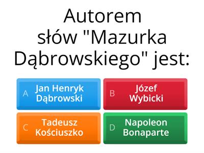 Legiony Polskie I Hymn Narodowy Materia Y Dydaktyczne