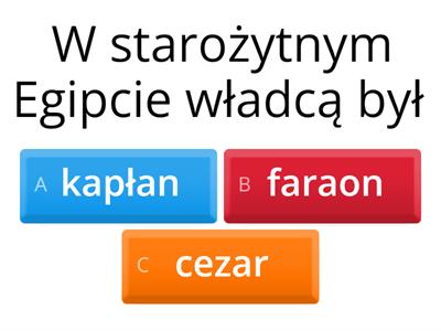 Starożytne cywilizacje Materiały dydaktyczne