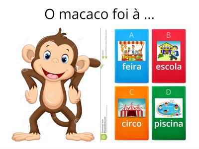 Parlenda o macaco foi á feira Recursos de ensino