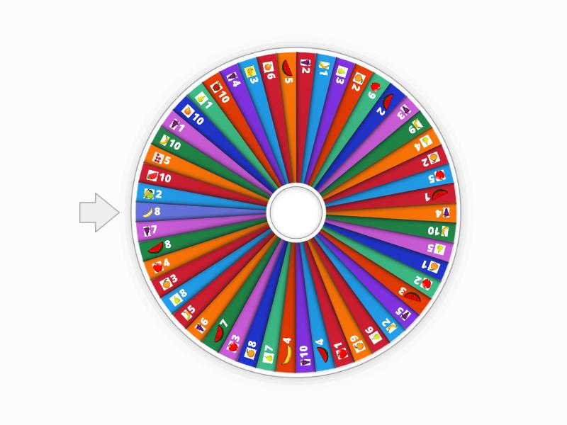 Bingo De Las Frutas Random Wheel