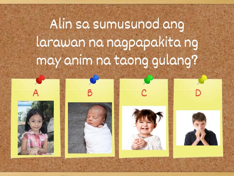 Batay Sa Larawan Tukuyin Kung Ano Ang Edad Ng Mga Ito Isulat Sa