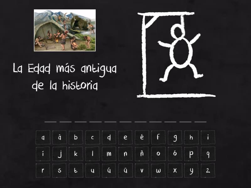 Las Edades De La Historia I Hangman