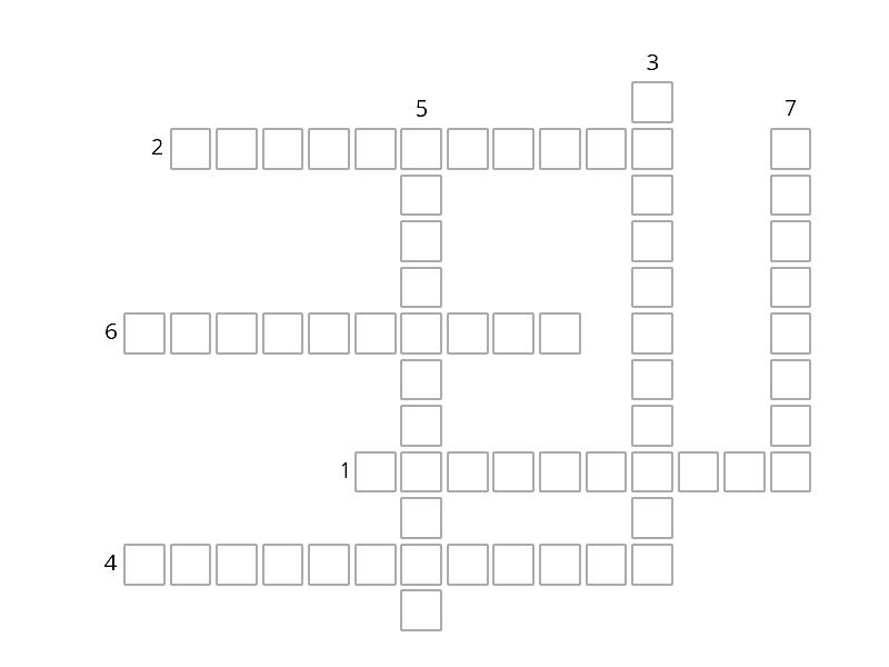 Componentes Del Curriculo Crossword