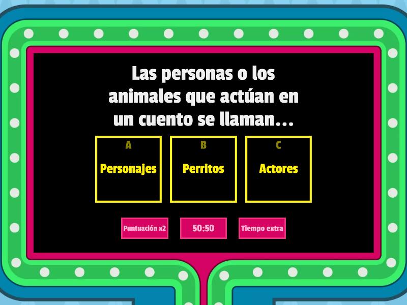 El Cuento Gameshow Quiz