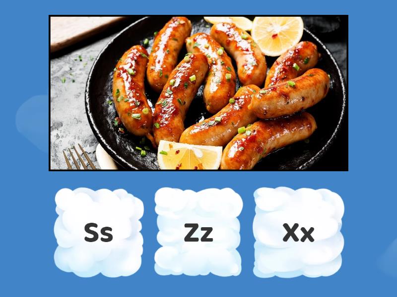 Letter Sounds Cooking Terms Quiz