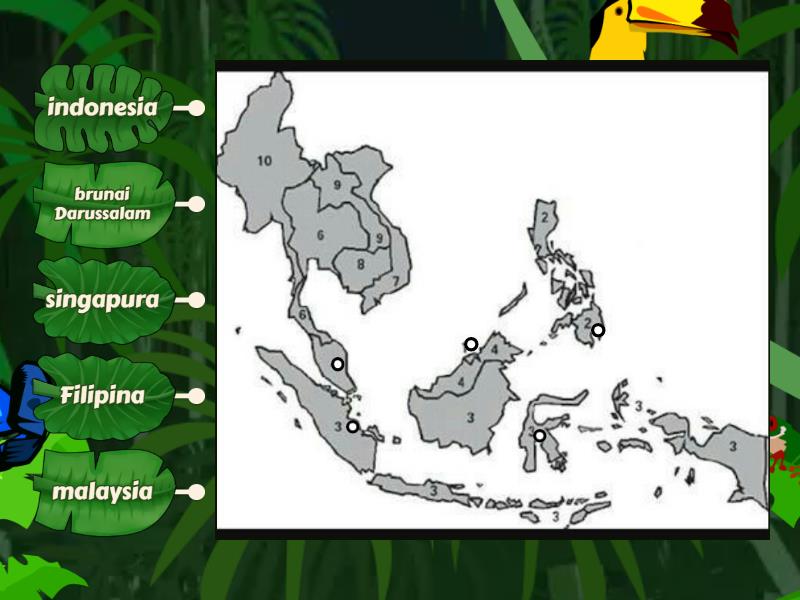 Peta Buta Kalimantan Labelled Diagram Sexiz Pix