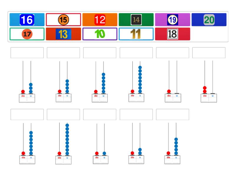 Numeri Sull Abaco Match Up