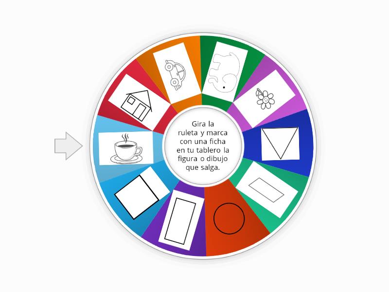 Ruleta Figuras Geometricas Random Wheel