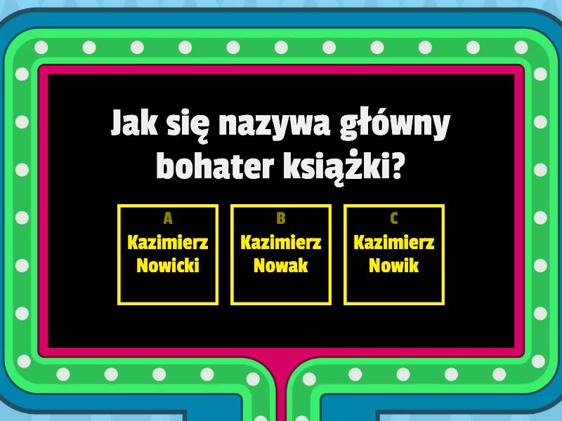 Afryka Kazika Quiz Teleturniej