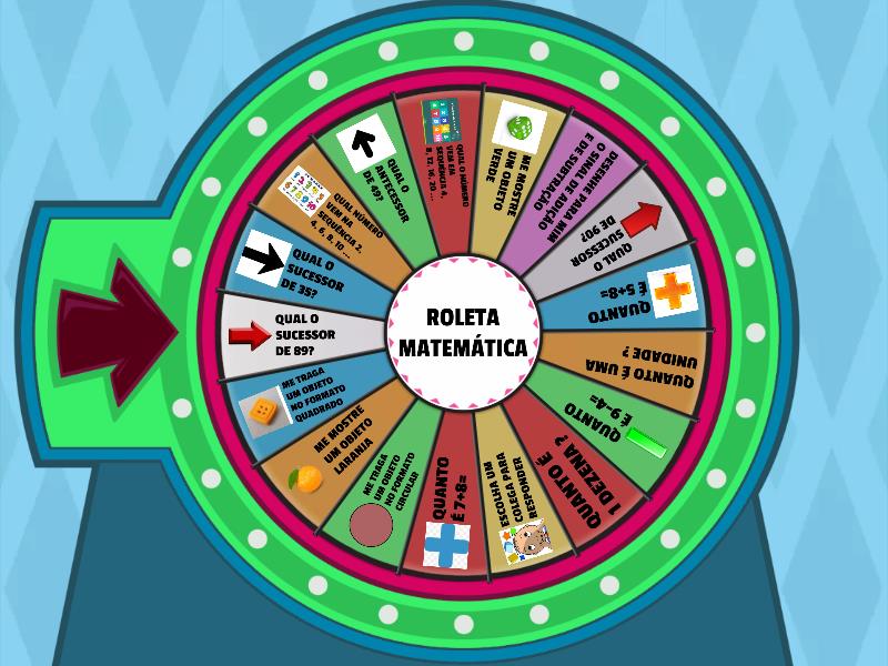 ROLETA MATEMÁTICA 2º ANO Random wheel