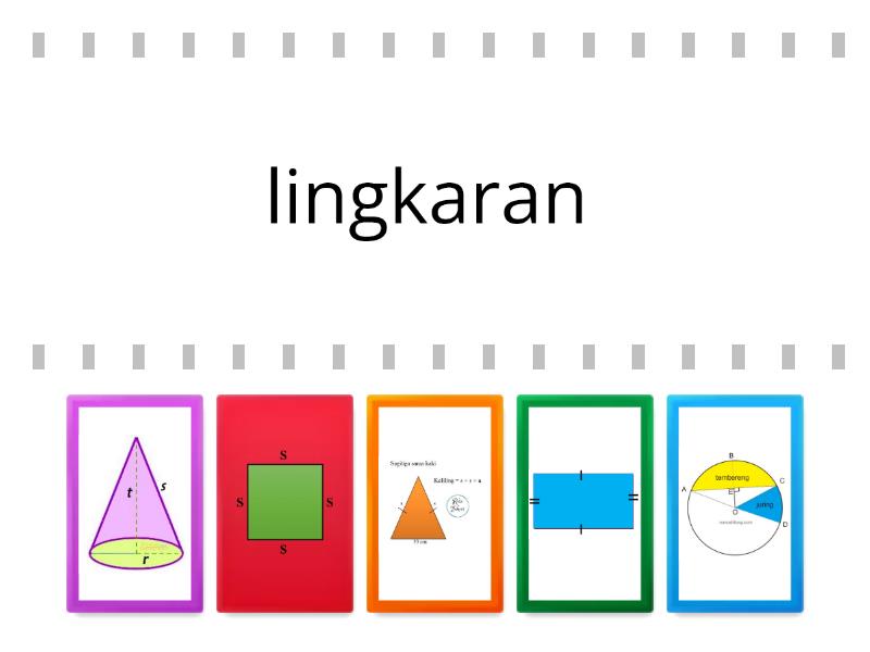 Matematika Dasar Find The Match