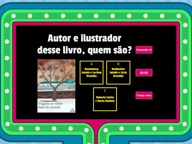 Livro Viagem Ao Outro Lado Do Mundo Gameshow Quiz