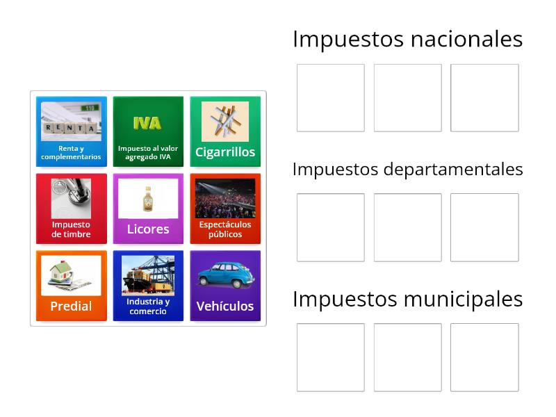 Principales Obligaciones Tributarias Ordenar Por Grupo