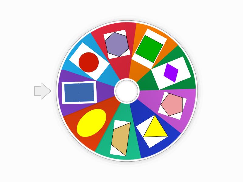 Figuras Geom Tricas Spin The Wheel