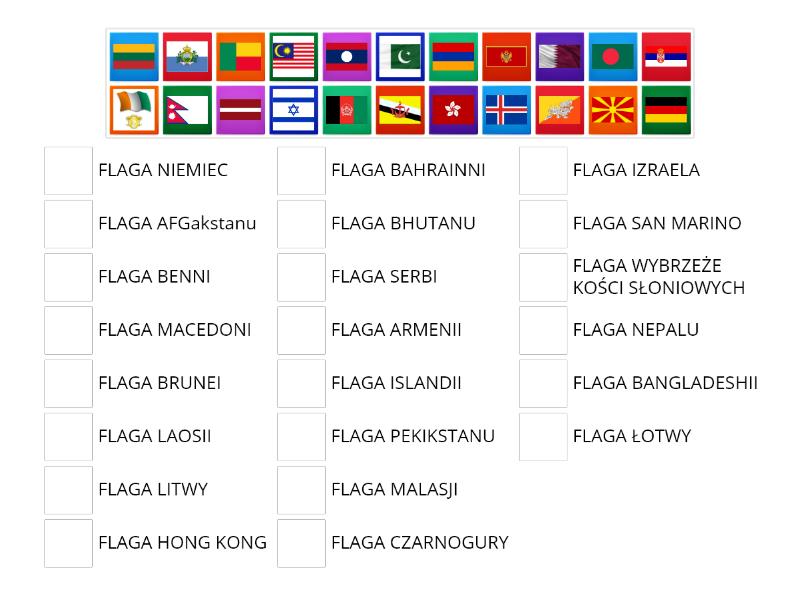 Flagi Wiata Cz Geografia Match Up