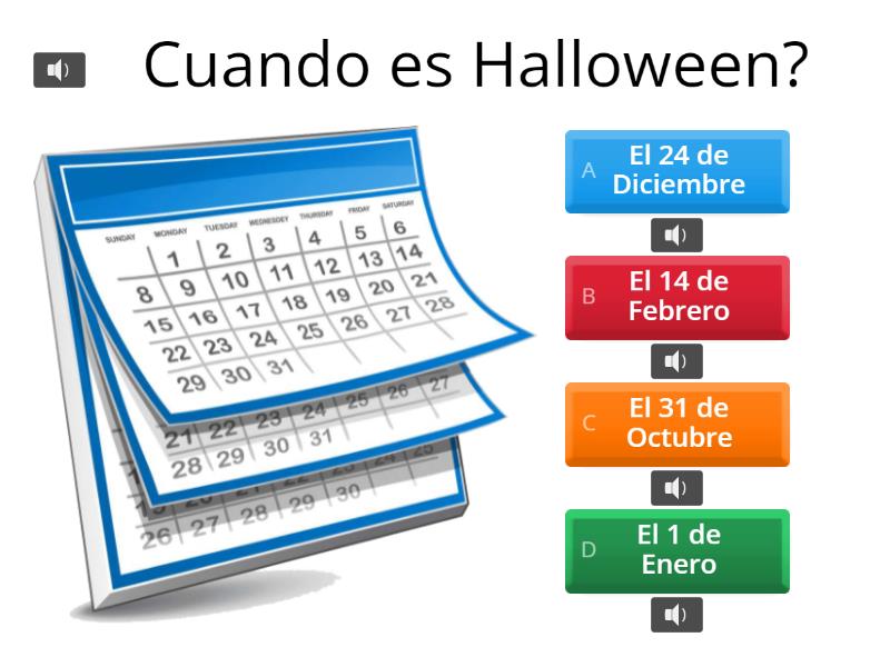 Cuestionario Preguntas De Halloween Quiz