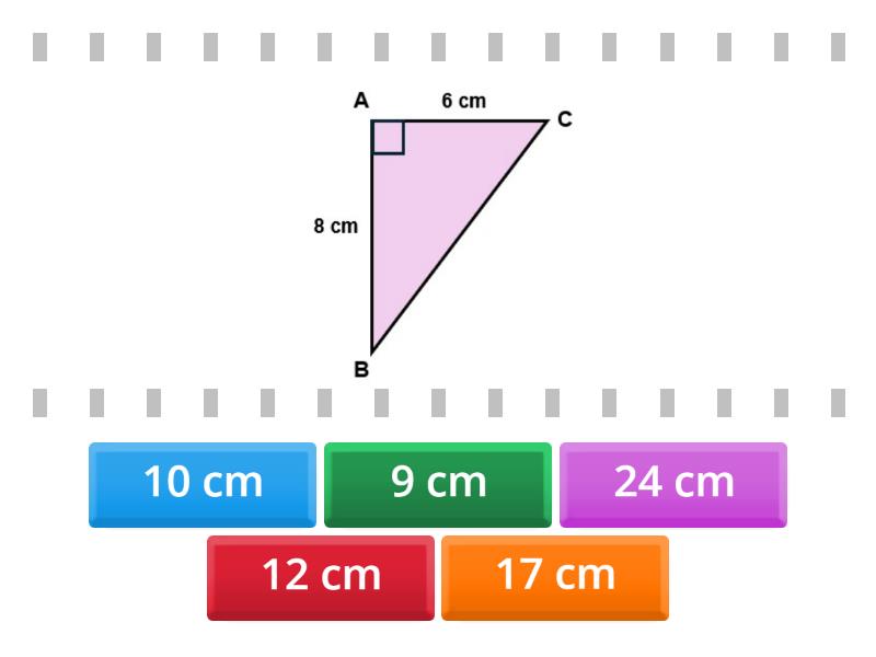 Find The Length Of Missing Sides Using Pythagoras Theorem Formula