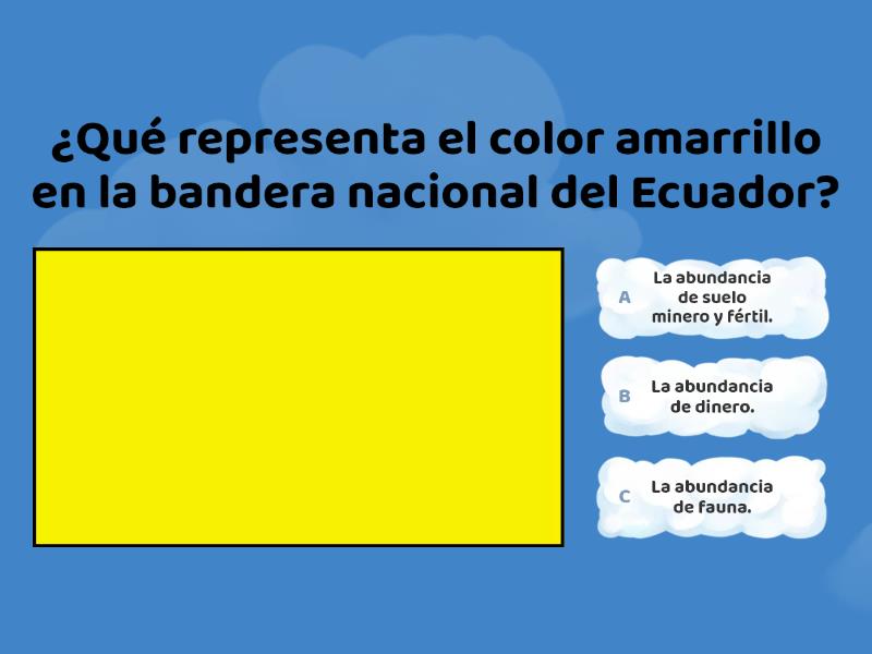 Historia De Las Banderas Del Ecuador Test