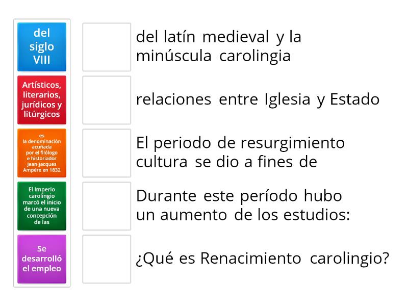 Renacimiento Carolingio Une Las Parejas