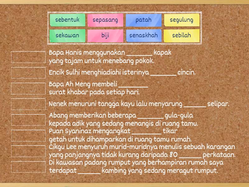 Penjodoh Bilangan T Match Up