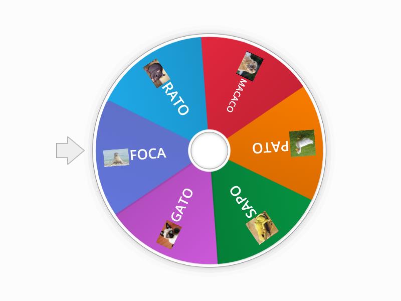 ANIMAIS Spin The Wheel