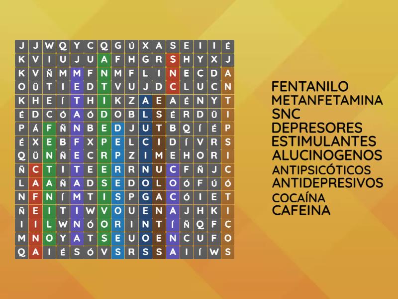 Sopa De Letras Drogas Wordsearch The Best Porn Website