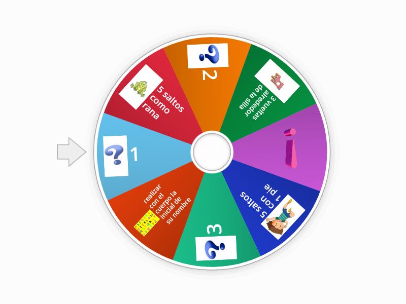 Ruleta Del Movimiento Spin The Wheel