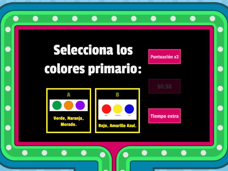 Los Colores Gameshow Quiz