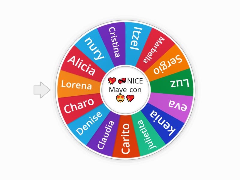 Bonita Rifa Spin The Wheel