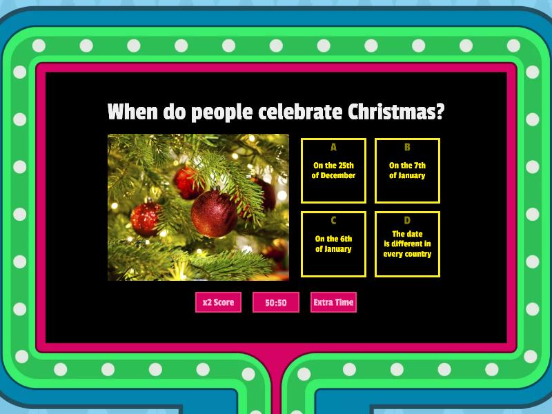 Christmas In The World Game Show Quiz Gameshow Quiz