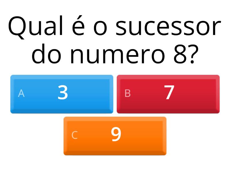 Antecessor E Sucessor Cuestionario