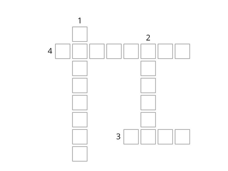 Atividade De Cruzadinha Crossword