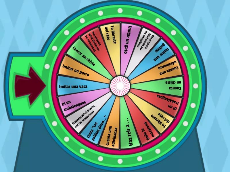 Ruleta De Retos Spin The Wheel