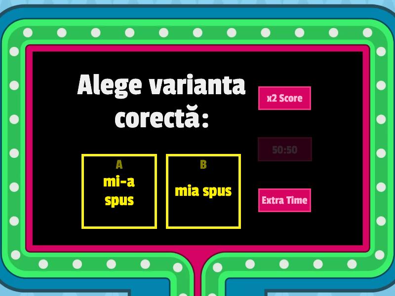 Ortograme Gameshow Quiz