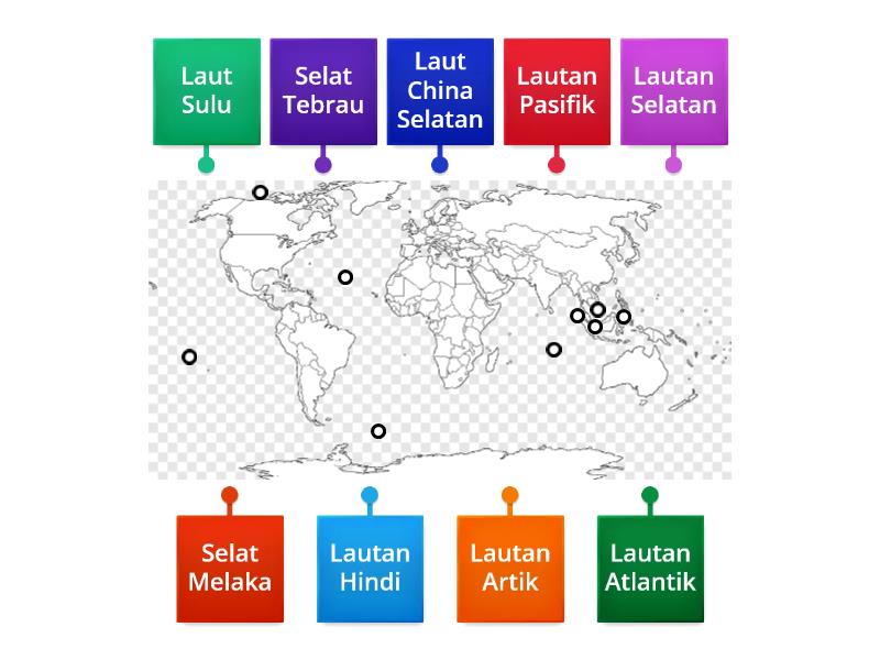 Geografi Tingkatan Bab Benua Lautan Laut Utama Dan Selat