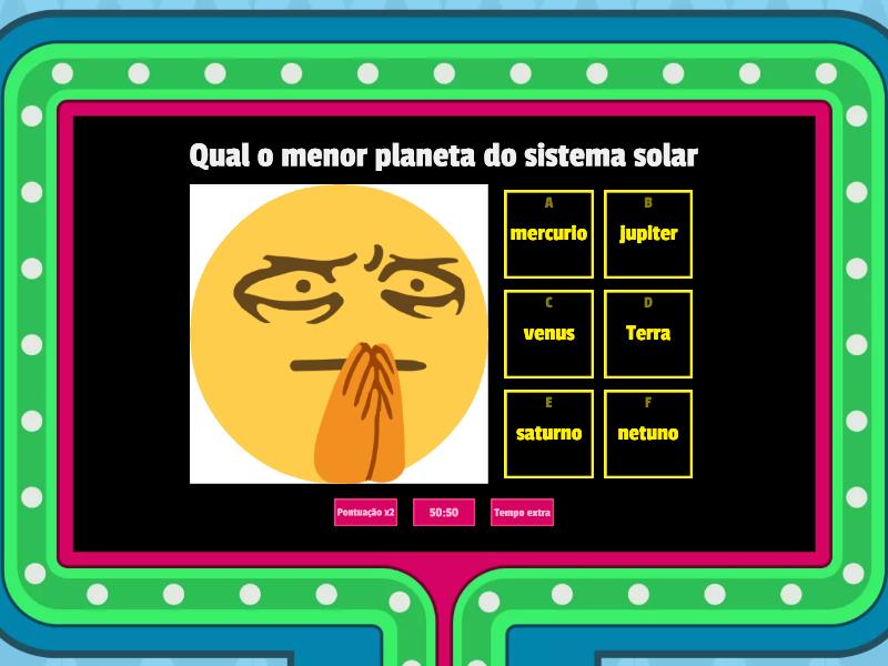 Sistema Solar Gameshow Quiz