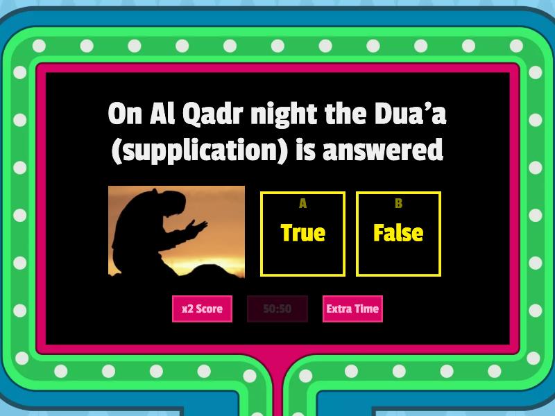 Surat Al Qadr Gameshow Quiz