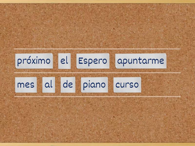 093 Spa Frases En Subjuntivo Unjumble