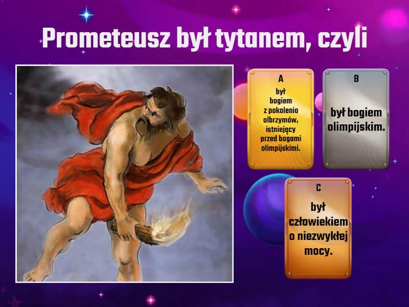 Mit O Prometeuszu Quiz