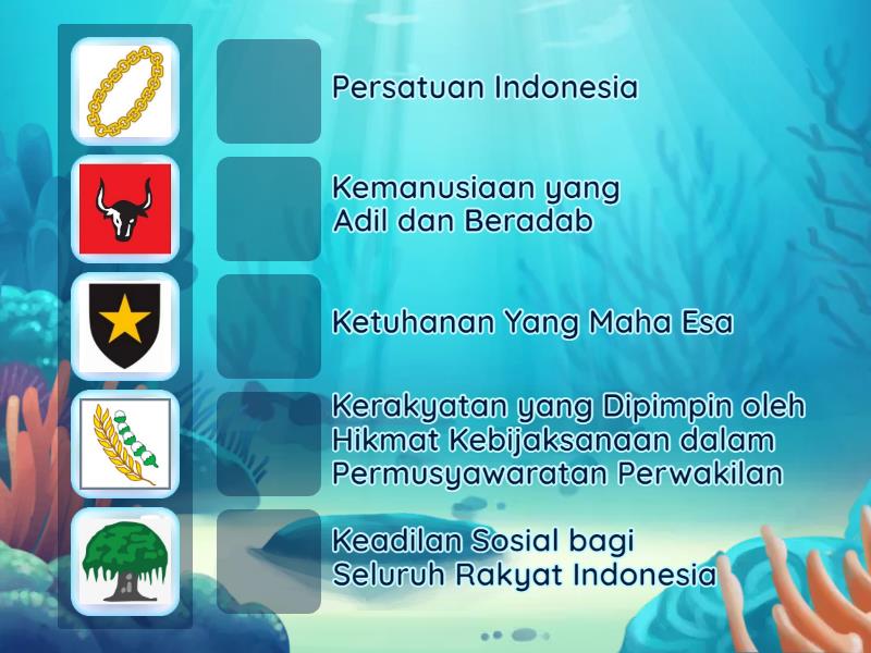 Simbol Dan Sila Pancasila Match Up