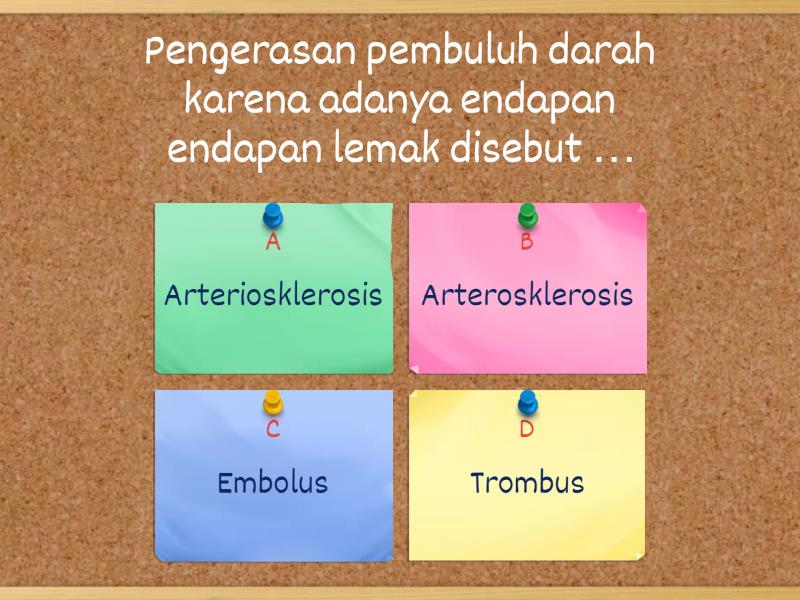 Sistem Peredaran Darah Pada Manusia Quiz