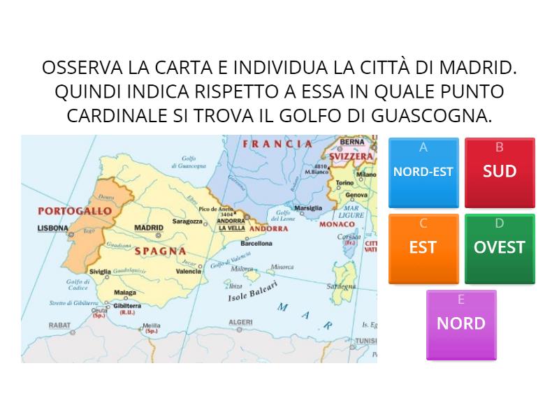 La Geografia E I Suoi Strumenti Es 3 Quiz