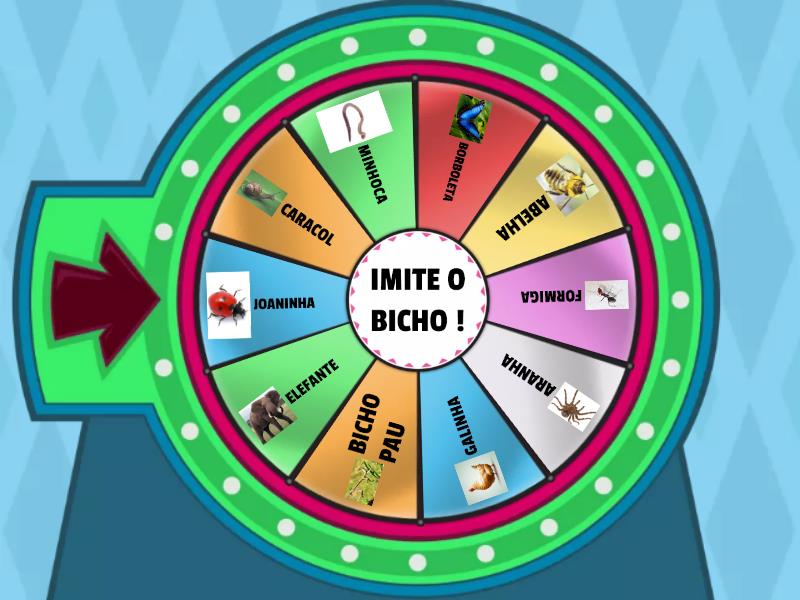 VAMOS BRINCAR DE IMITAR Spin The Wheel