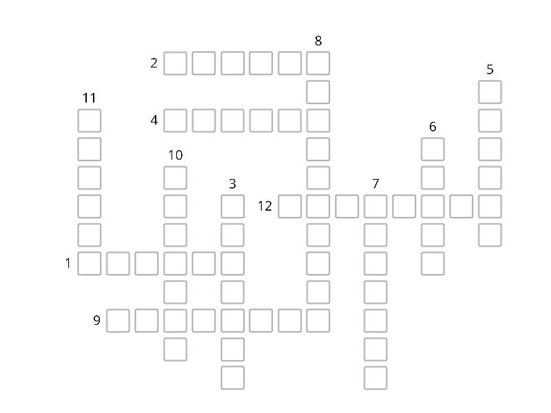 Pronombres Y Verbos Cruci Crossword