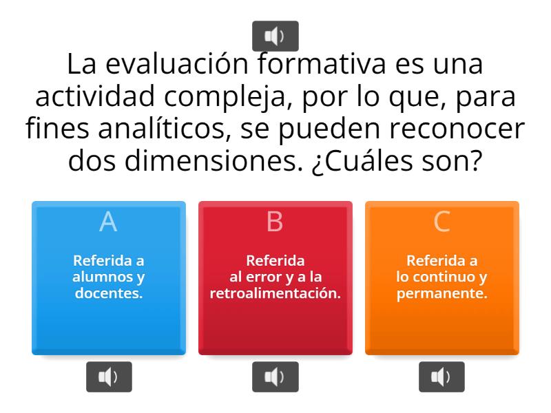 La Evaluaci N Formativa Es Un Reto Pedag Gico Did Ctico En El Trabajo