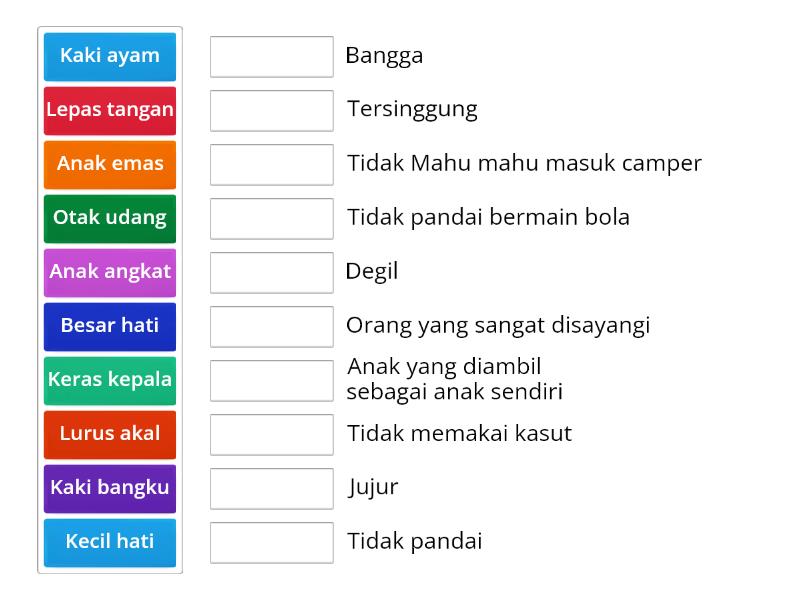 Peribahasa Match Up