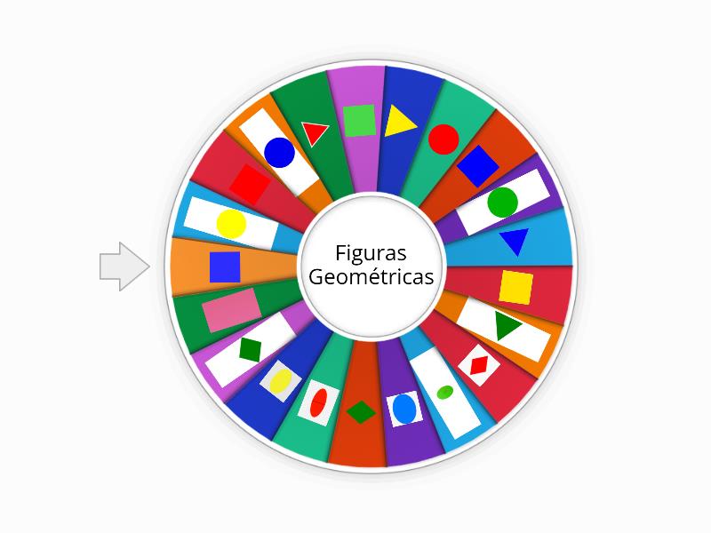 roleta de Figuras Geométricas Spin the wheel