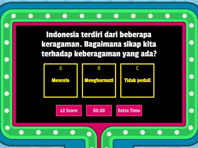 Kuis Lingkungan Sekitar Gameshow Quiz